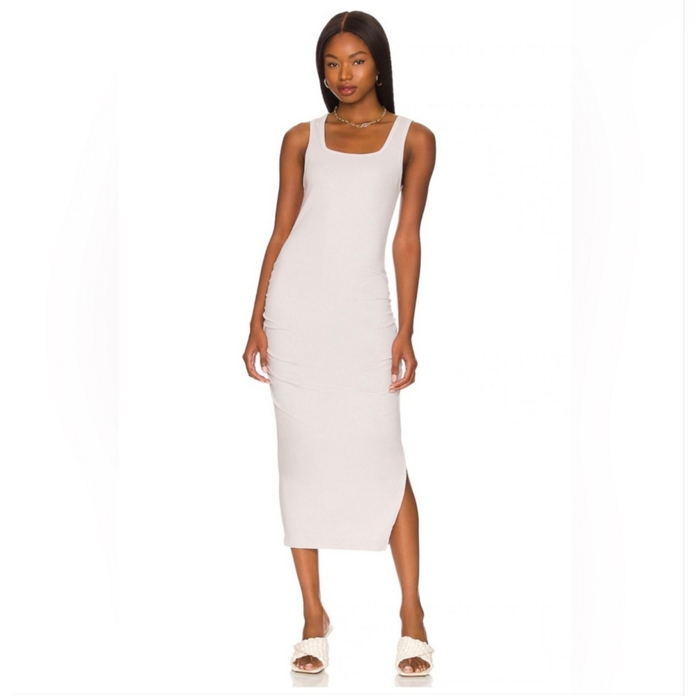 Michael Stars White Midi Dress - Picture 2 of 10